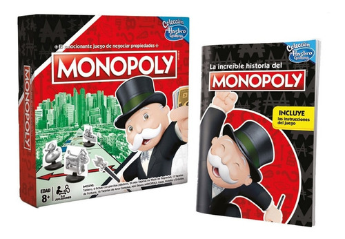 Hasbro Coleccion Nº01 Monopoly Clarin Juegos De Mesa