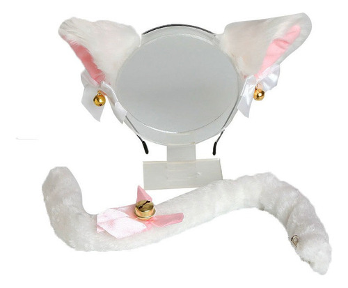 Diadema Con Forma De Oreja De Gato Zorro Lobo Y Cola De Cosp