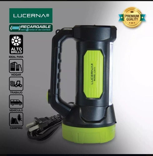 Linterna Y Lámpara De Led Recargable Lucerna