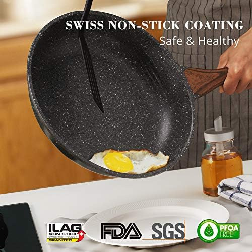 Sartén Antiadherente Sensarte, Sartén Para Tortilla Con Reve