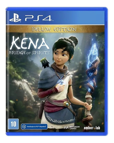 Kena: Bridge Of Spirits Deluxe Edition Mídia Física Ps4 Novo