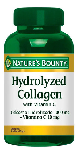 Colágeno Hidrolizado + Vit. C 90 Comp. Nature's Bounty