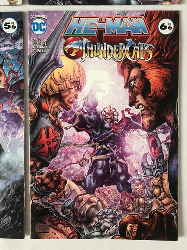 Thundercats Y He-man Y Los Amos Del Universo Comic Crossover (Usado)