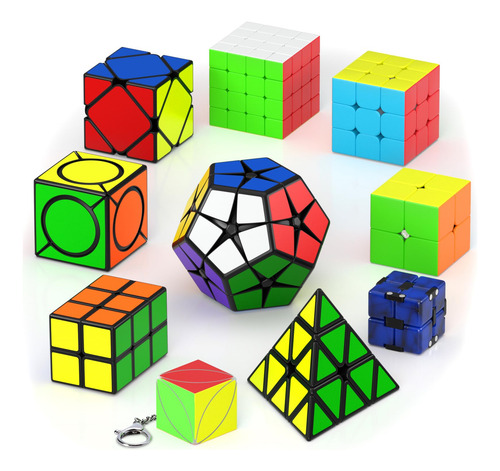 Conjunto Speed Cube Vdealen Magic Cube 2x2 3x3 4x4 2x2x3 Com