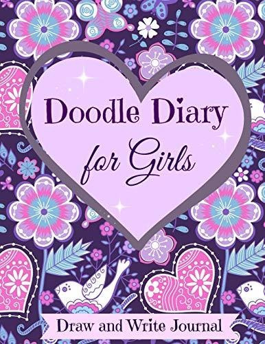 Book : Doodle Diary For Girls Draw And Write Journal (sketc