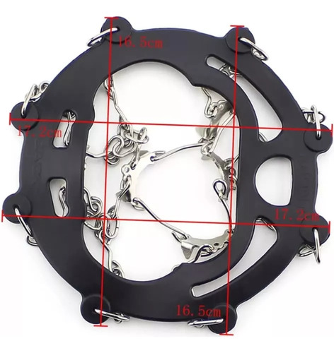 Crampones Ajustables Crampones Nieve 8d Trekking Outdoor