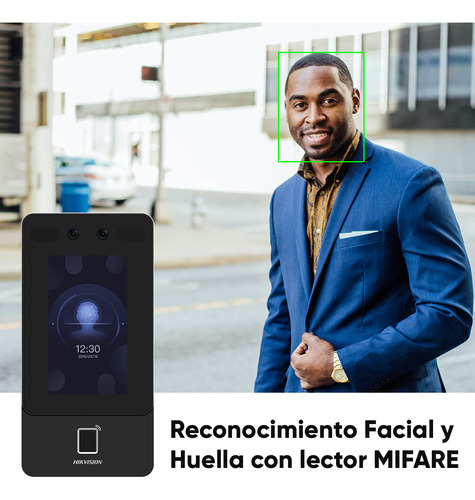 Terminal Reconocimiento Huellas Videoportero Dsk1t342mfwx