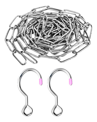 Cadenas Colgantes Para Cestas, Cadena De Ropa De Acero Inoxi