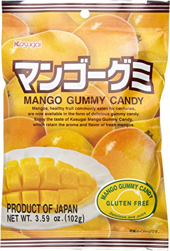 Dulce De Gomita, Kasugai-gummy Candy Mango Flavor 3.59 Oz