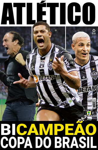 Show de Bola Magazine Superpôster - Campeão Copa do Brasil 2021 Atlético Mineiro, de  On Line a. Editora IBC - Instituto Brasileiro de Cultura Ltda, capa mole em português, 2021