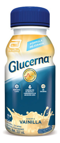 Glucerna Liquido 237ml Multivitaminico Vainilla Abbott