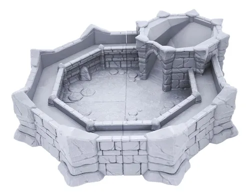 Endertoys Dice Arena De Makers Anvil, Paisajes De Rol De Mes