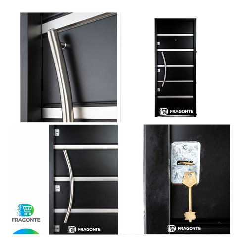 Imagen 6 de 8 de Puerta Multianclaje Exterior De Seguridad Barral E Insertos