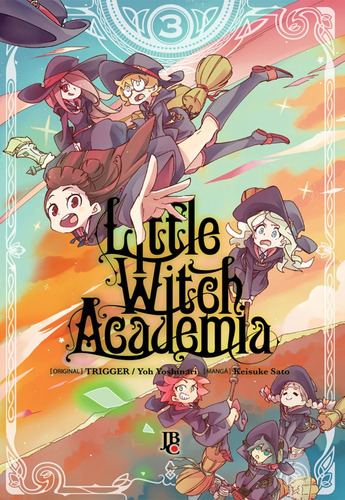 Little Witch Academia - Vol. 3, de Yoshinari, Yoh. Japorama Editora e Comunicação Ltda, capa mole em português, 2019