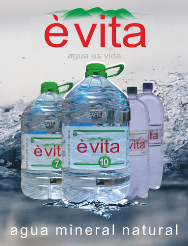 Agua Mineral / Evita, Busca Distribuidores Para Todo El País