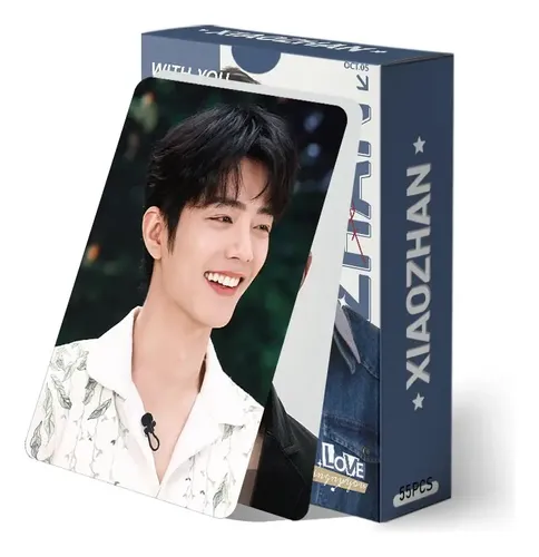 55 Photocards - X Jiu Grupo Juvenil Xiao Zhan Daytoy (sean