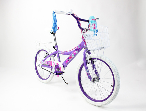 Bicicleta Infantil Sweet Girl 20´´ Blanco 1v. Color Púrpura Tamaño del cuadro Chico