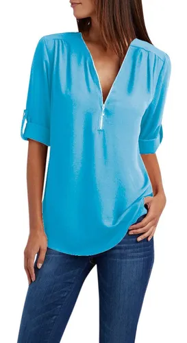 Blusas en online gasa para gorditas