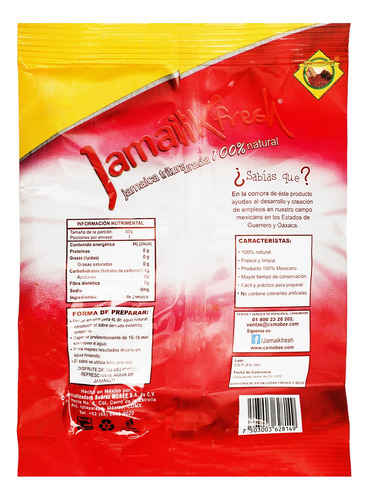 Jamaikfresh Individual 4l Caja Con 300pz