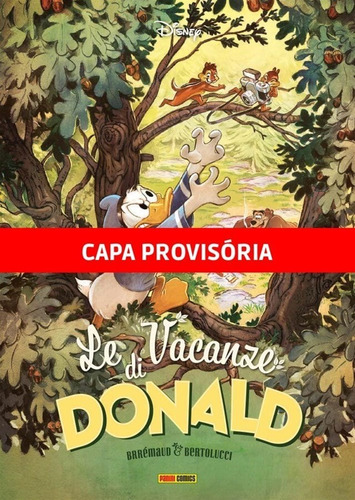 As Férias de Donald: BD Disney, de Brrémaud, Frédéric. Editora Panini Brasil LTDA, capa dura em português, 2022