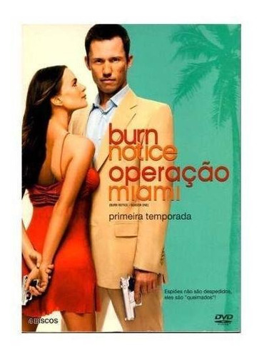 Box Dvd Burn Notice - Operação Miami 1 Temporada Completa