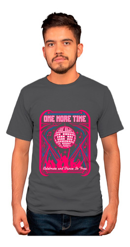 Playera One More Time Daftpunk Around The World El Rockerito