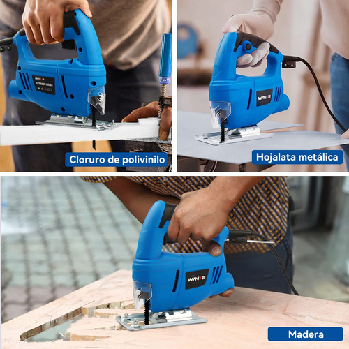 Sierra Caladora Eléctrica De Corte 800w Con 30 Accesorios