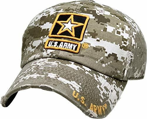 Gorra De Béisbol De Estrella Militar Veterano Con Licencia O