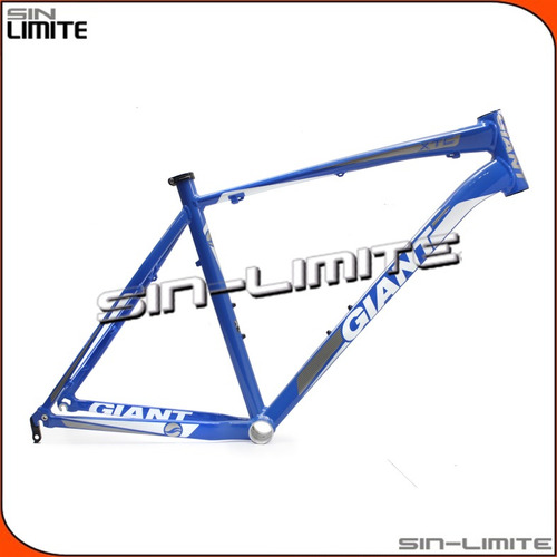Cuadro Bicicleta R26 Giant Xtc Fr Azul C/blanco Talle Xl