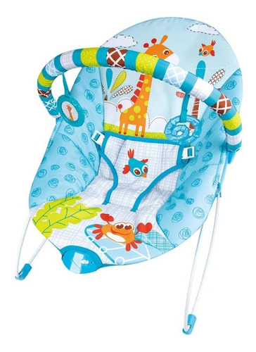 Silla Mecedora Para Bebe Bouncer Prinsel Azul Nueva Original