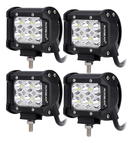 Luz Led De 7 Pulgadas Auxbeam Para Trabajo. Chips Cree 9 A 3