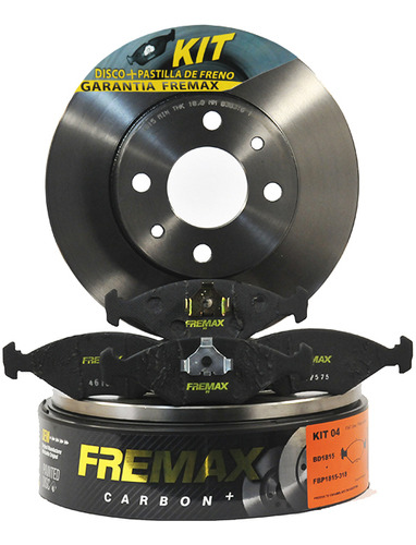 Kit De Freno Discos Pastillas Para Fiat Regatta 1.5 85 85/92