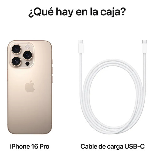 Iphone 16 Pro 256gb (e-sim) Dorado Claro