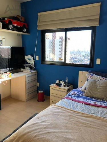 ** Edifício Costa Del Sol - Oportunidade - Lindo Apto. Em Andar Alto C/ Terraço Gastronômico C/ Churrasqueira - 3 Vagas ** - Ap0703