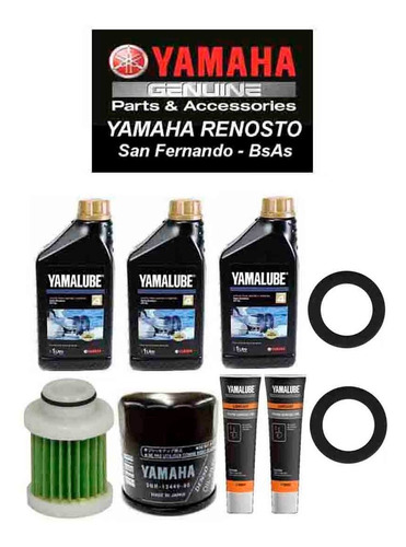 Kit De Servicio Full Pomo Pata De Motores Yamaha 50hp 4t Efi