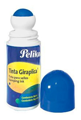 Tinta Para Sellos Sello Pelikan 3p Roll-on A Bolilla X 70cc