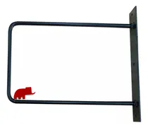 Comprar Ménsula De Hierro Forjado Industrial Forma D Estantes 25cm