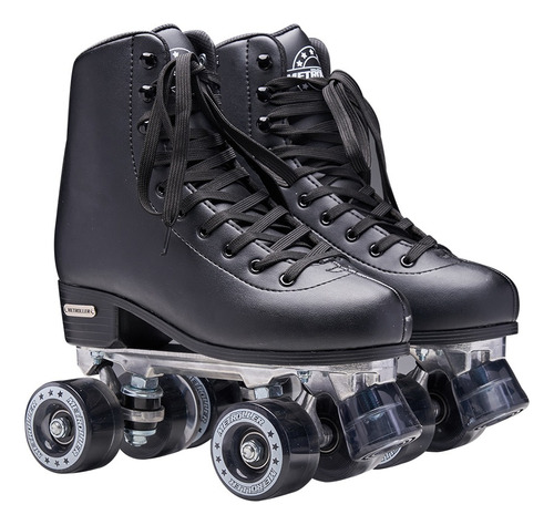 Patines Artisticos Negros Ruedas 58 Mm Pu 82a 608 Rs Abec7