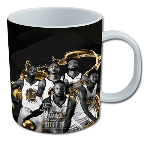 Taza, Tazon Mug, Gold Blooded, Golden State Warriors, Juego