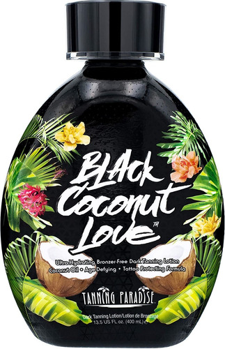 Tanning Paradise Black Coconut Love Tanning Lotion | Coconut
