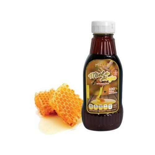Miel De Abeja Miella Squezze 100% Natural 360g.