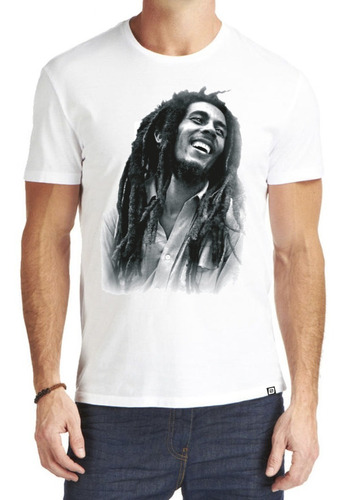 Remeras Estampadas Reggae Bob Marley 4 Premium Digital Stamp