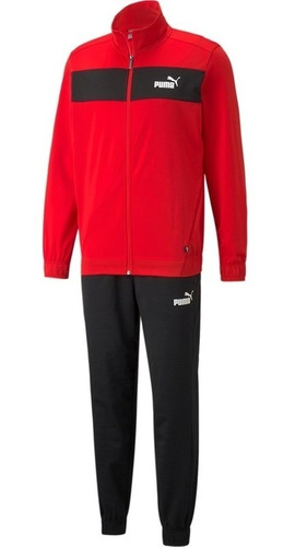 Conjunto Deportivo Rojo Puma Para Hombre Chamarra Y Pants