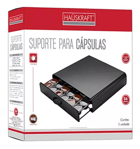 Porta Cápsulas Dolce Gusto Soporte Cápsulas 6 Filas 36 Cápsulas Dolcesusto