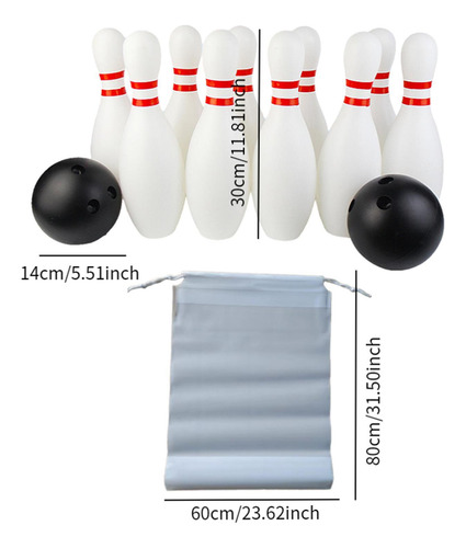 Kids Bowling Set Indoor Play Toys Party Favors Motor Skills