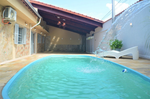 Imagem 21 de 21 de Casa Na Praia Com Piscina Pé Na Area Em Itanhaém Ref. 633