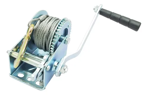 comprar Malacate Con Cable Y Manivela 300 Kg Winch Freno Automatico
