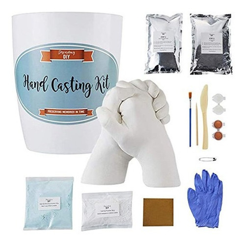 Kit De Colada A Mano Con Máscaras Guantes Pinturas Y Herrami