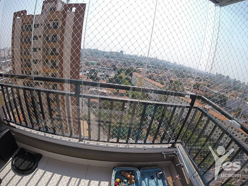 Imagem 12 de 27 de Ref.: 3088 - Apartamento Com Condomínio, 03 Dormitórios Sendo 01 Suíte E 2 Vagas Na Vila Scarpelli. Santo André - Sp. - 3088