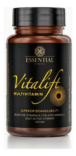 Vitalift - Polivitamínico - Essential Nutrition - 90 Caps